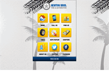 Tablet Screenshot of newtonbrostire.com